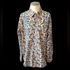 ALAN FLUSSER WEARABLE
ART LONG SLEEVE PAISLEY
SHIRT SIZE XL